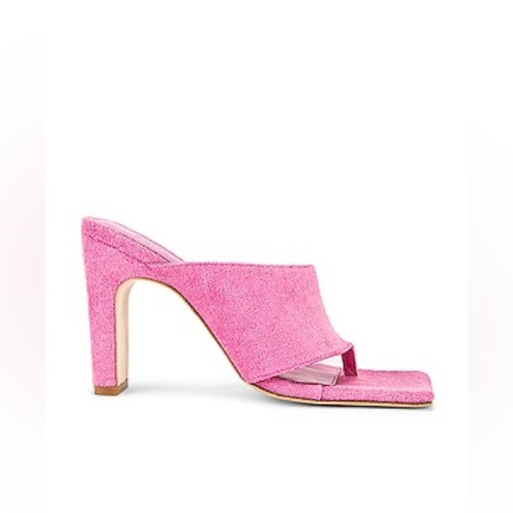 Brand new Song of Style Geo Heel in pink